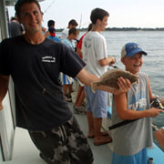 Liam with another Fluke.